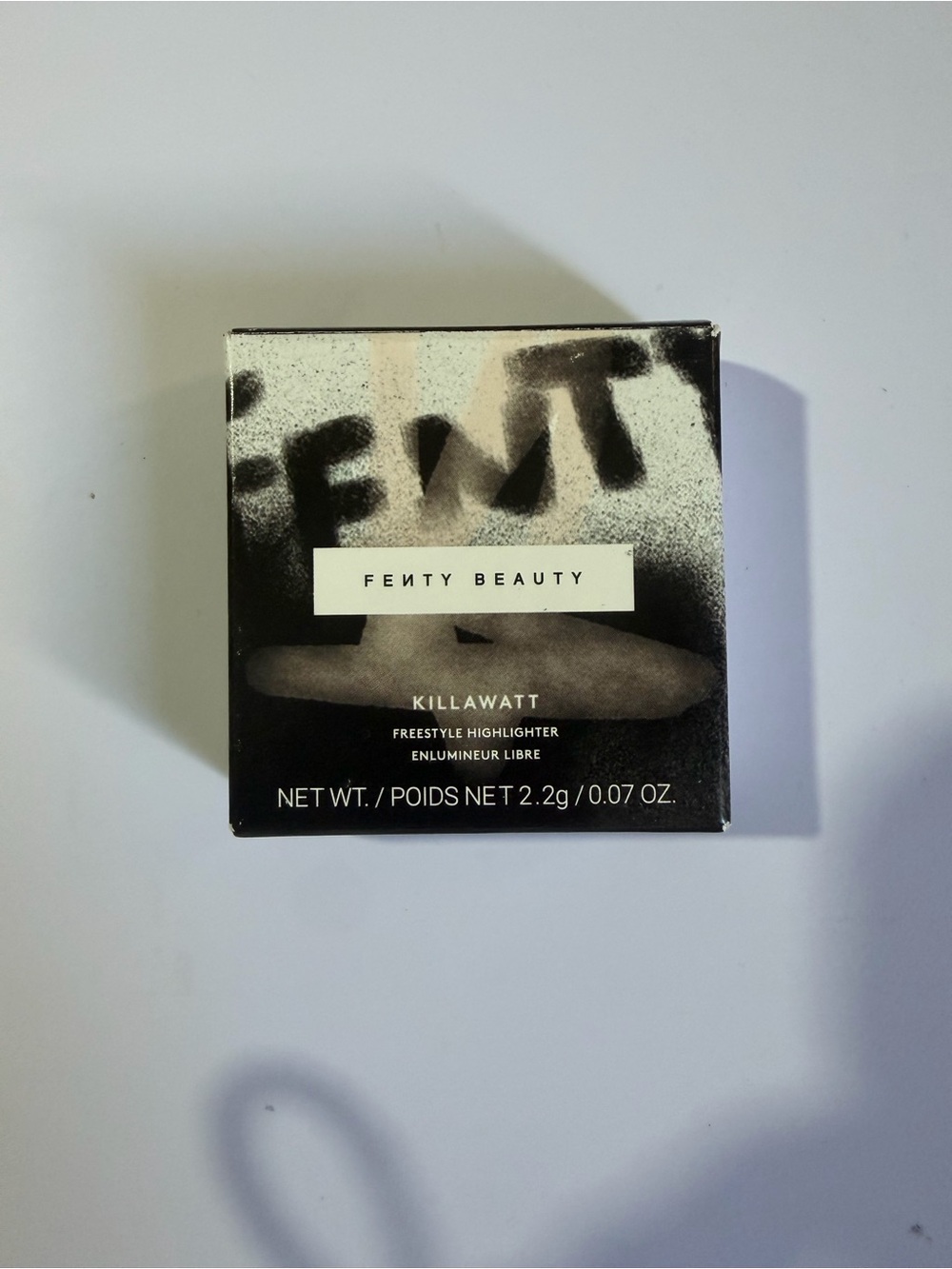 Fenty Beauty Killawatt Highlighter Box - Black, White, Gold